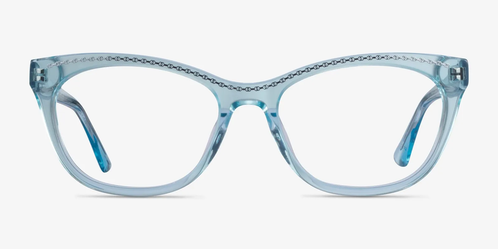Hana in Aqua Crystal, front view