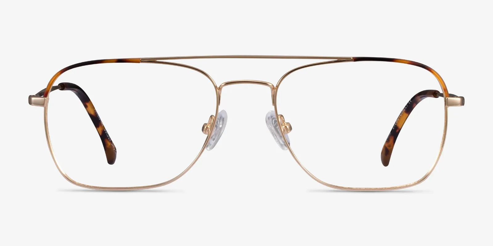 Adham in Gold Tortoise, front view