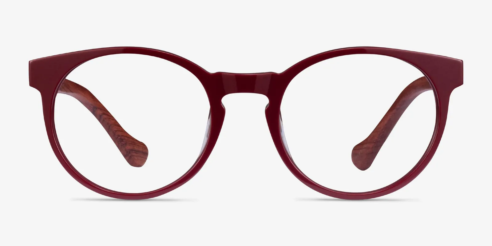 Tamer in Burgundy & Rosewood, front view