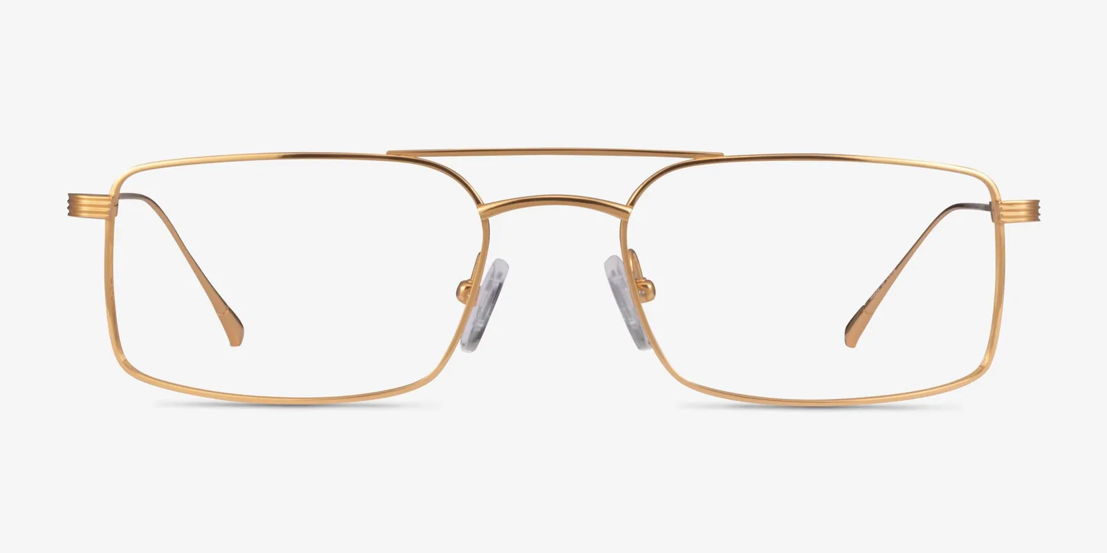 Zein in Matte Gold, front view