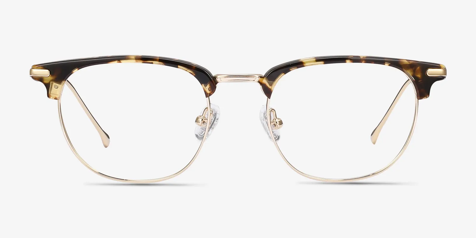 Jamila in Tortoise & Gold, front view