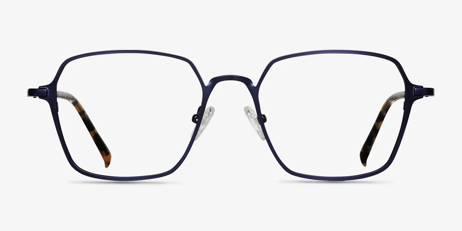 Zaki in Navy Tortoise, front view