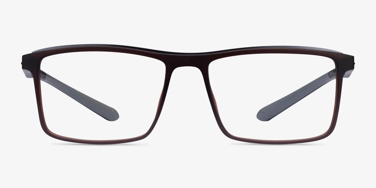 Asser in Matte Brown, front view
