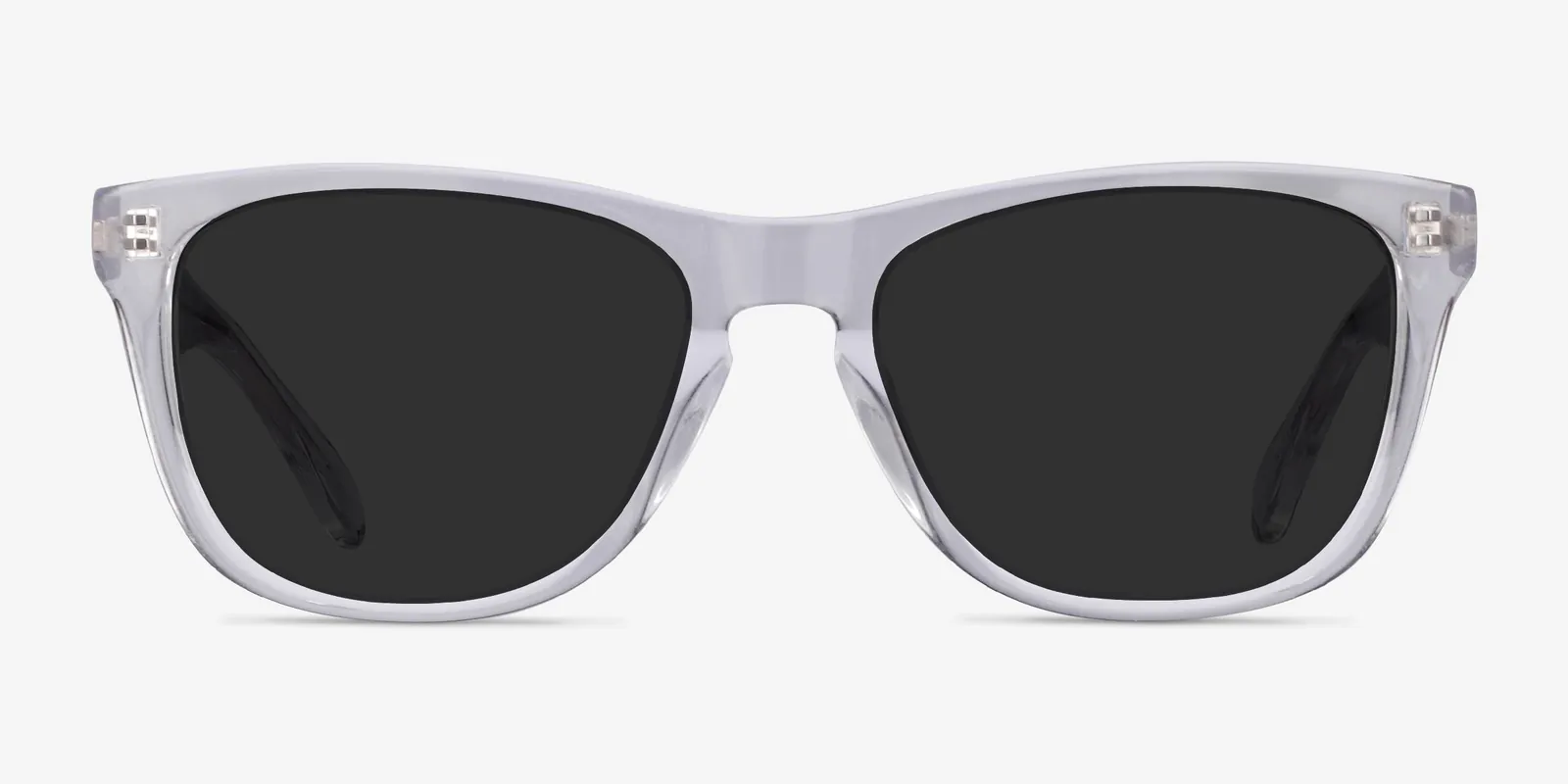Alamein in Crystal Clear / Gray, front view
