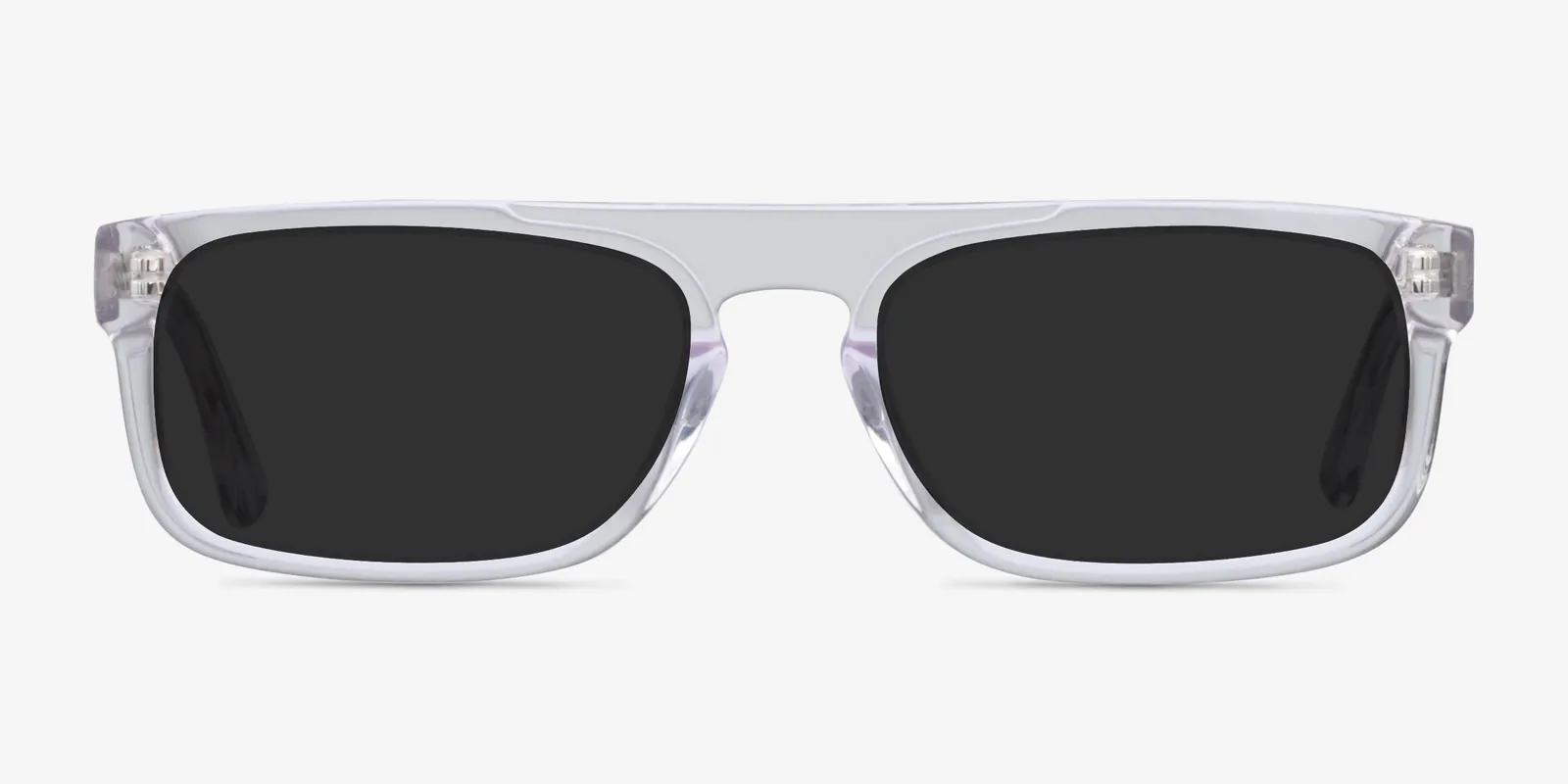 Sahel in Crystal Clear / Gray, front view