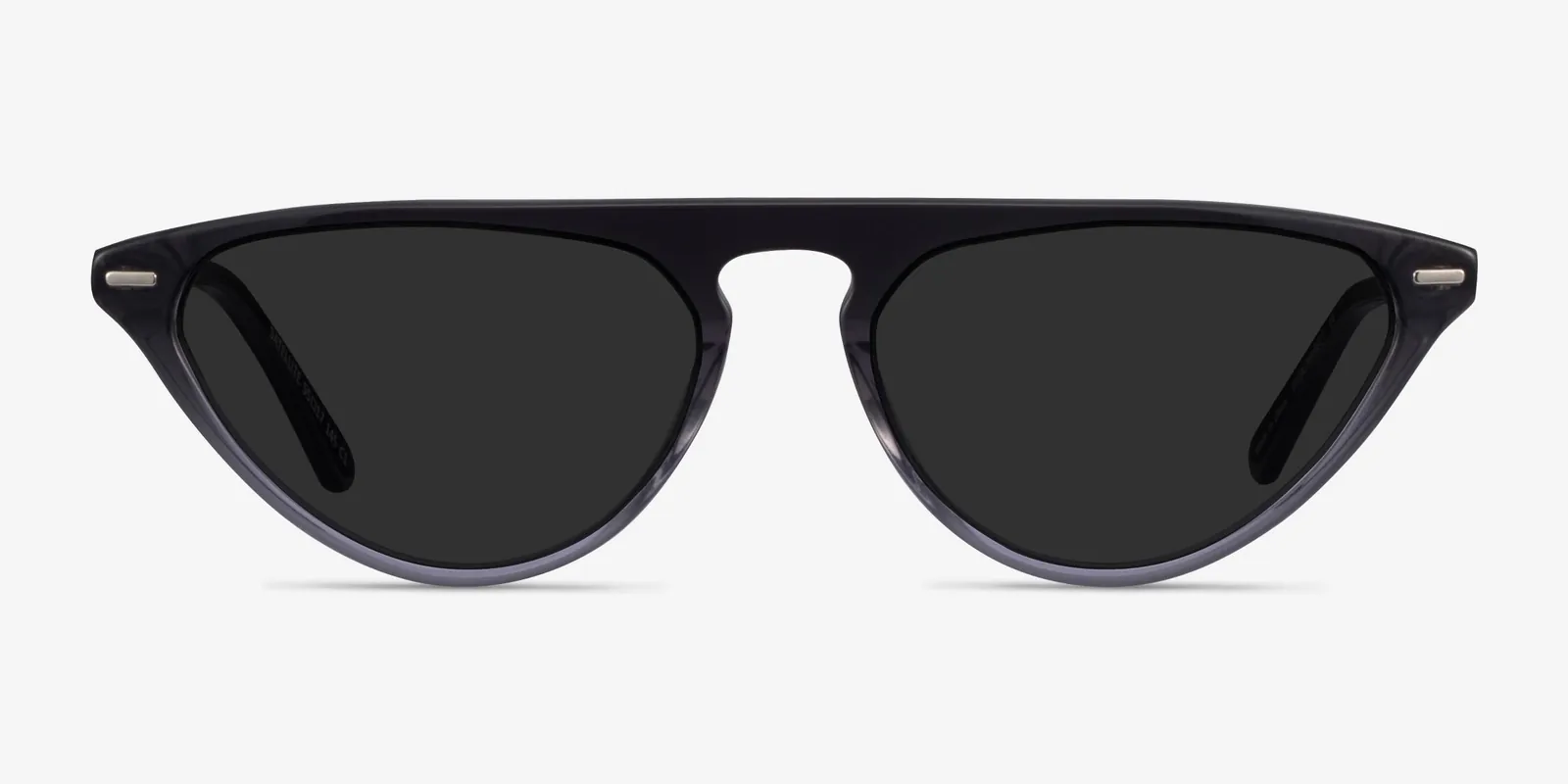Sinai in Black Fade / Gray, front view
